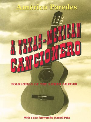cover image of A Texas-Mexican Cancionero